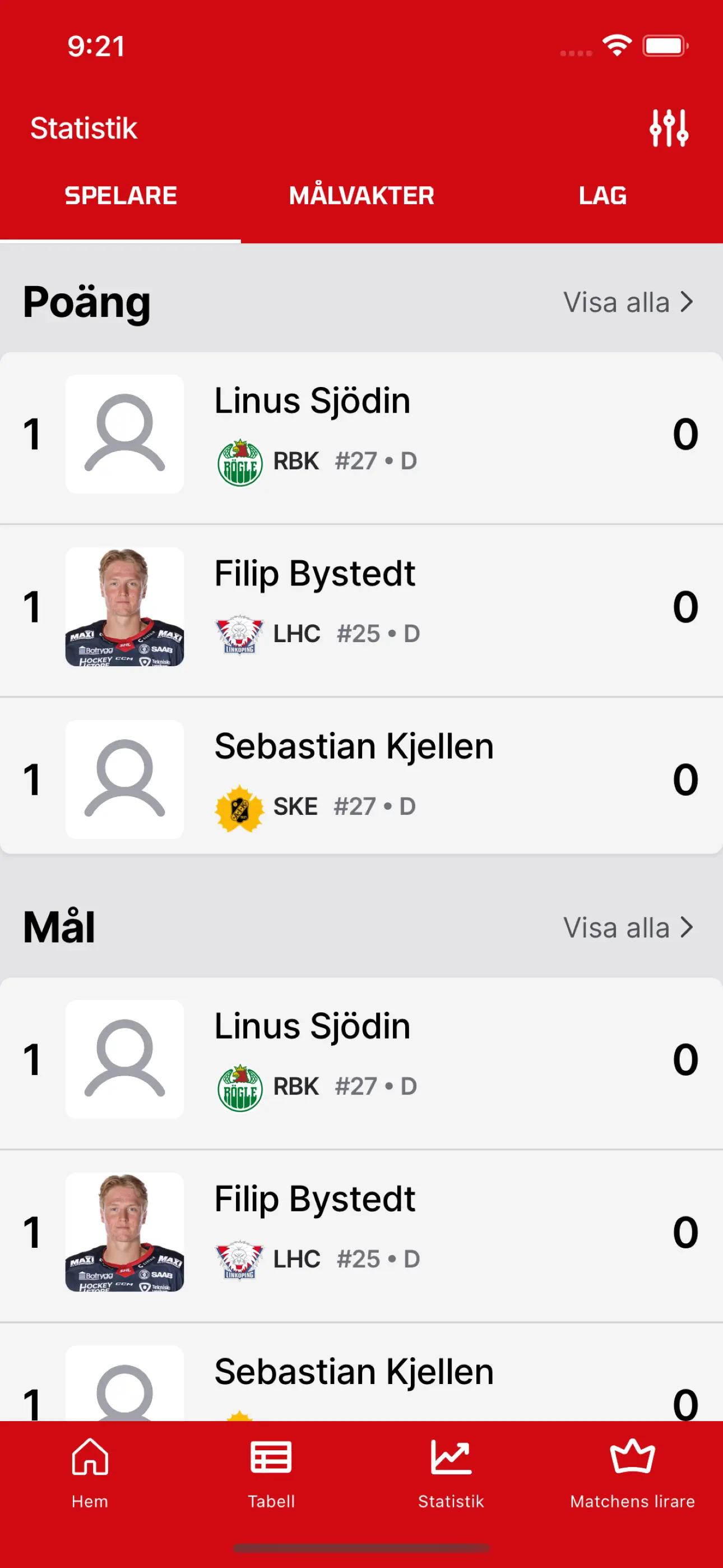 Luleå Hockey app screenshot 7